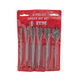 6 PC SPADE BIT SET - 300-ST-06 6 PC SPADE BIT SET - 300-ST-06